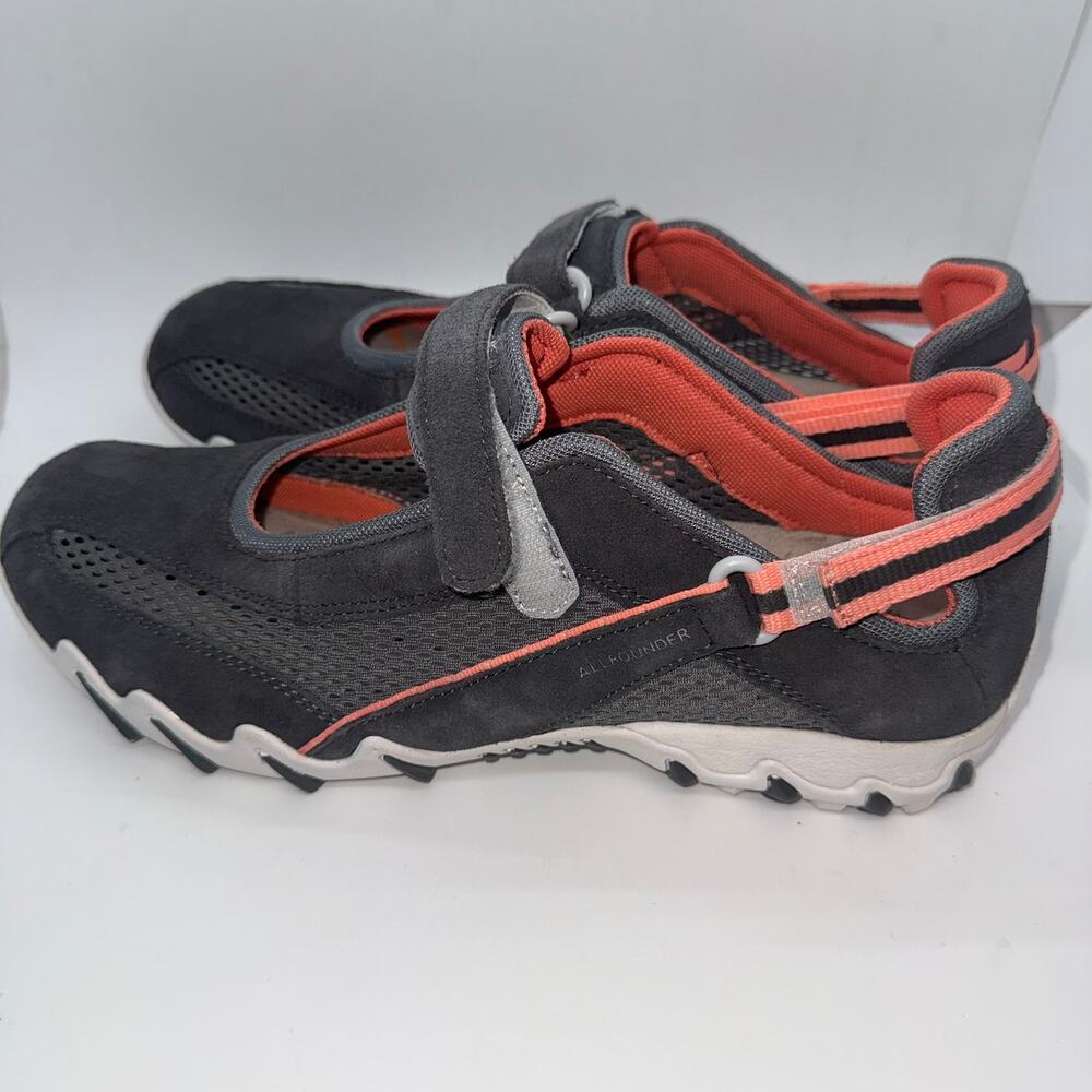 Mephisto Allrounder Niro Mary Jane Shoes Women's Size US 10.5 Black Round Toe